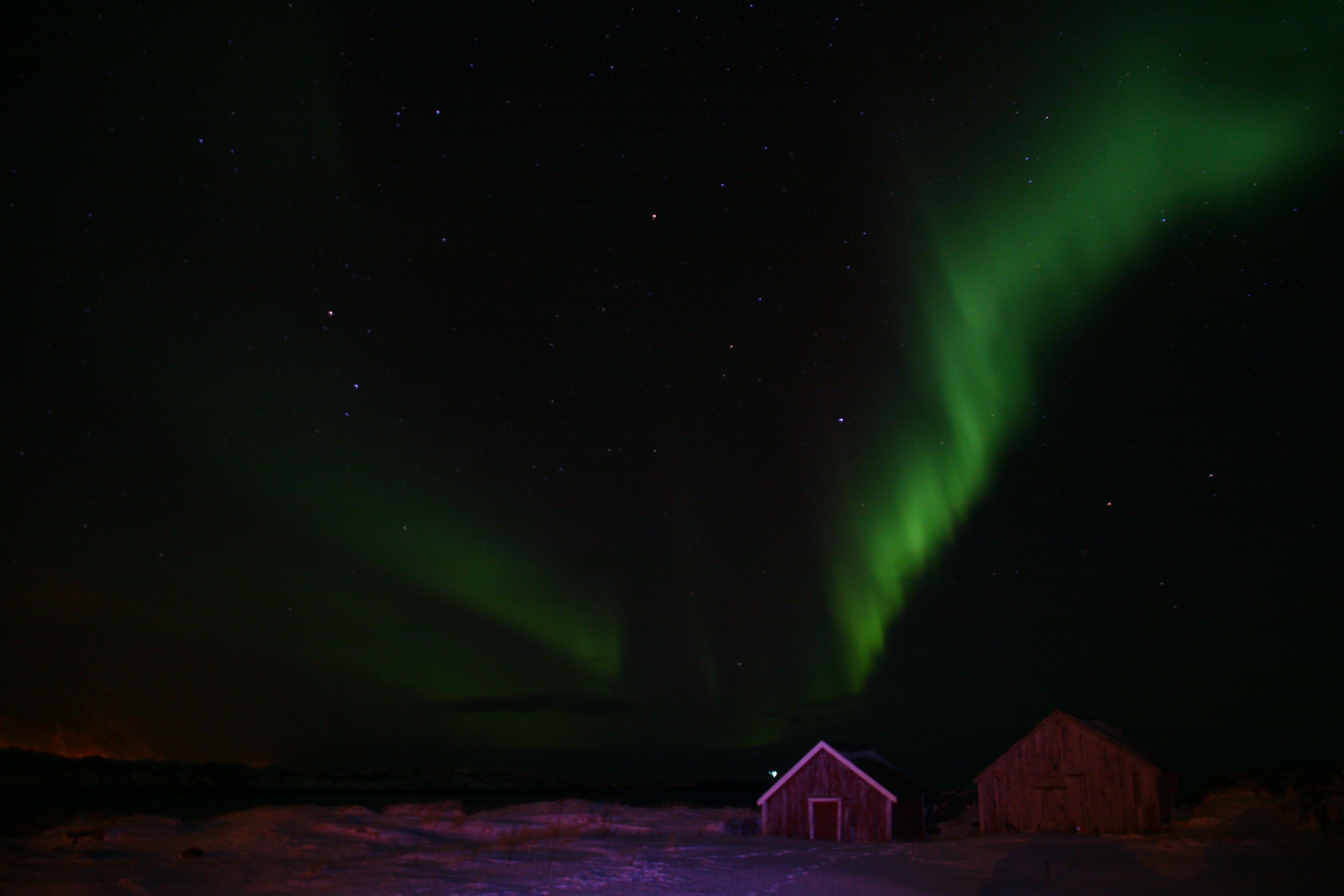 Nordlicht-Foto, Bildautor Erika Tanzer